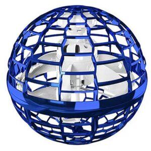 Remote Control Flying Orb Ball LED Lights Up Tricks Charger Included NWT